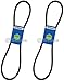 2 Pack Stens 265-417 OEM Replacement Belt Murray 037X66MA