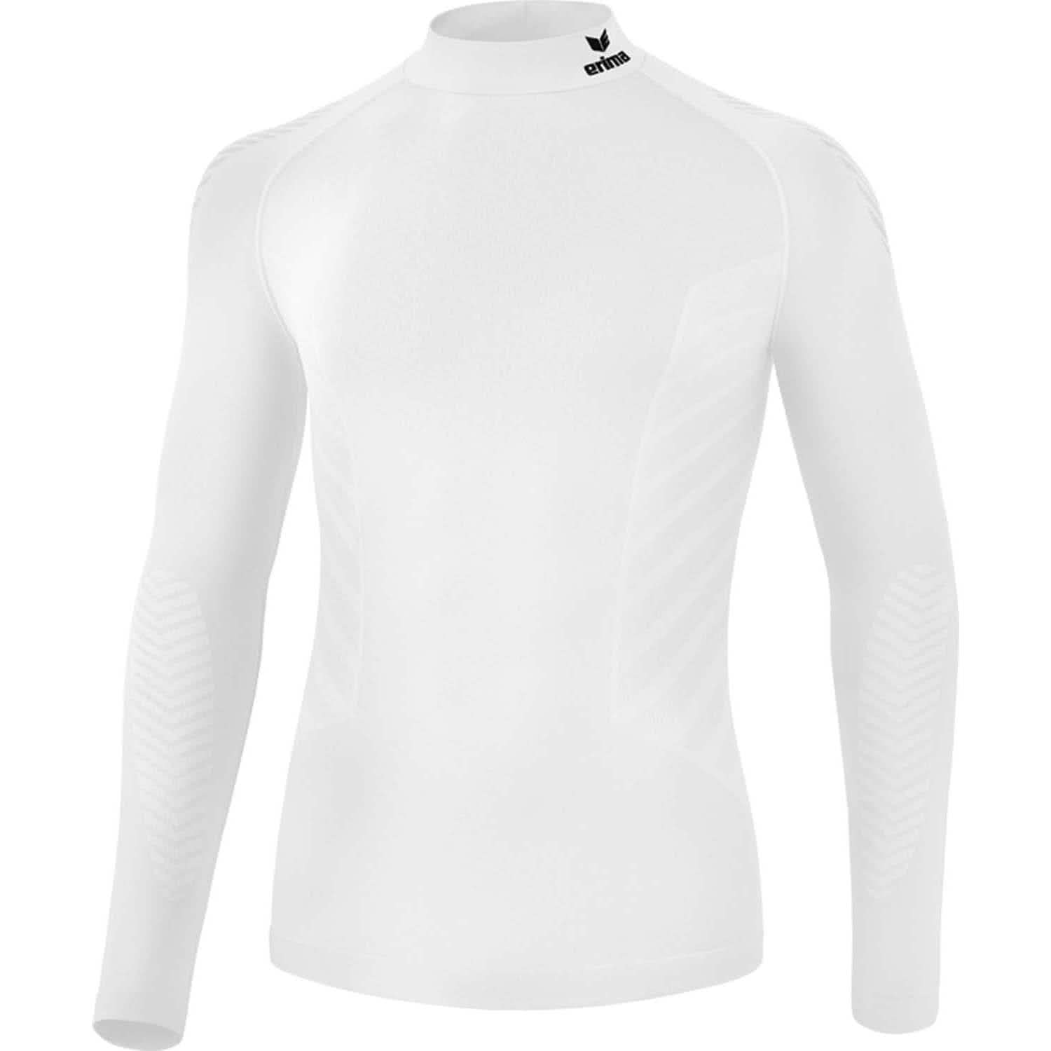 Erima Athletic Long Sleeve Turtleneck. White