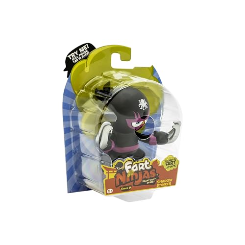 Fart Ninjas | Figuras de colección Shadow Stinker Series 9 | 10 Ruidos de Pets de un...