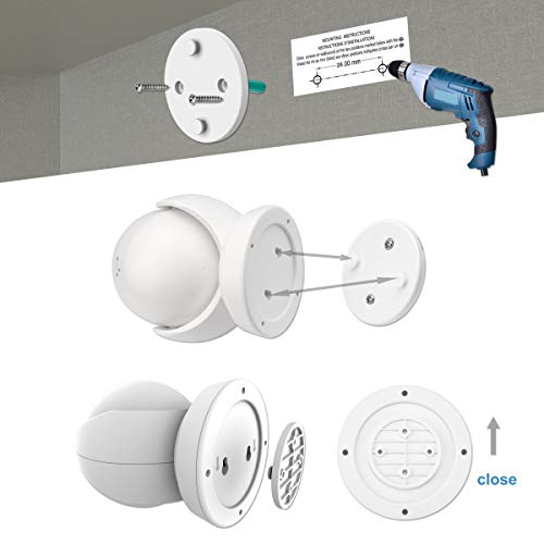 Honwell Battery Operated Motion Sensor Light Outdoor Wireless Waterproof Spotlight Motion Detector Security Light, Light Sensor Auto On Off For Porch Stair Hallway Garage Wall Shed House Door (1Piece) #TOP6