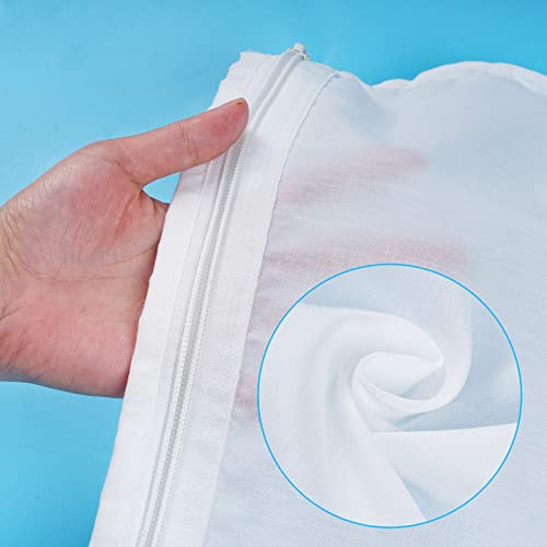 Hmxpls 3 Pcs Ultra Fine Mesh Strainer Bags, Cheesecloth Strainer With Handle, Reusable Food Filter Bags thumb #5