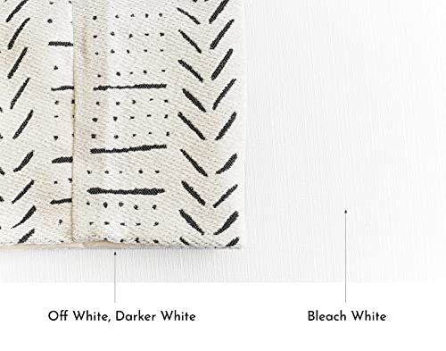 Blissblush Boho Soft Body Pillow Cover 20X54, Decorative Throw Large Body Pillow For King Bed, Boho Textured Oversize Body Pillow For Adults, Body Pillow For Sleeping, Off White (Cover Only) #TOP5