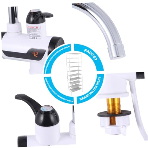 Robinet électrique évier pour obtenir de l'eau chaude instantanée - 4