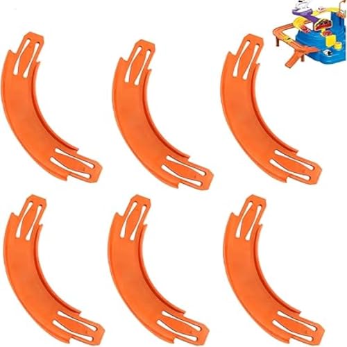 6pcs Hotwheels Schienen Kurven,90 Grad Kurven Verbinder...