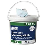 Este papel puede utilizarse en superficies delicadas, ya que no deja pelusas y cumple sus necesidades de limpieza dado que se puede utilizar con la mayoría de disolventes y detergentes