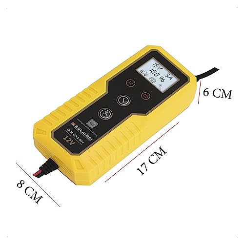 Carregadores de bateria de carro 6V / 4A 12V / 8A Carregadores de bateria totalmente automáticos e i