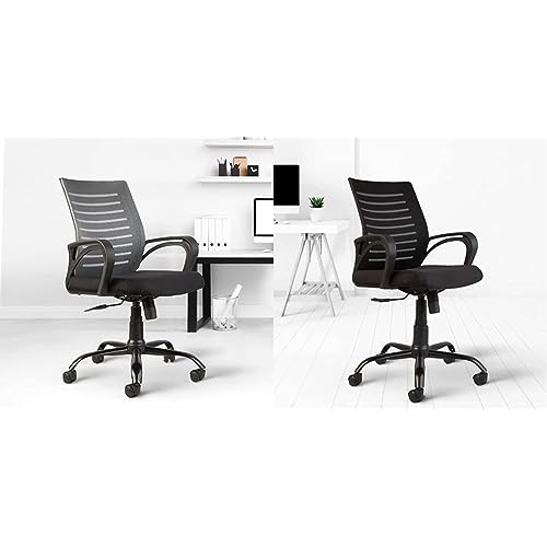 Image of CELLBELL C104 Medium-Back Mesh Office /Study Chair[Grey] Desire C104 Mesh Mid-Back Ergonomic Office Chair [Black]