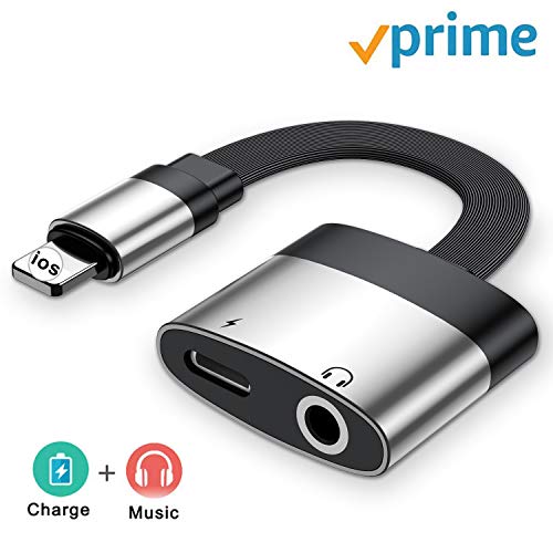Cdyle Headphone Adapter for iPhone 11 Charging Cable for iPhone 7/7 Plus 8/8
