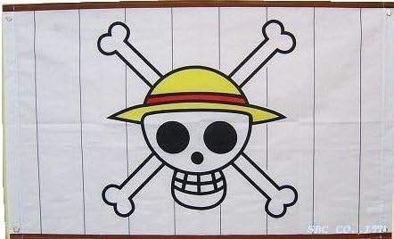 Amazon Co Jp One Piece ワンピース 海賊旗 麦わら海賊旗 帆タイプ 単品 興和 ホビー 通販