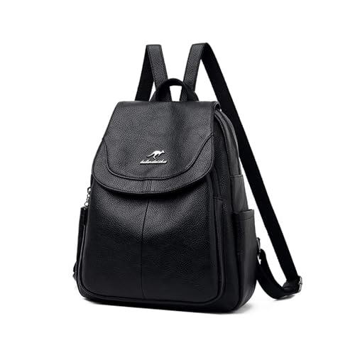 Bolsas, Shoes Mochilas Para Mujer, Bolsa Tipo Mochila para Dama, Mochila Antirrobo Mujer, Gran Capacidad Mochila de Viaje,Mochila Impermeable Para Mujer(negro)