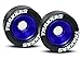 Traxxas 5186A Wheelie Bar Blue with Rubber Wheels