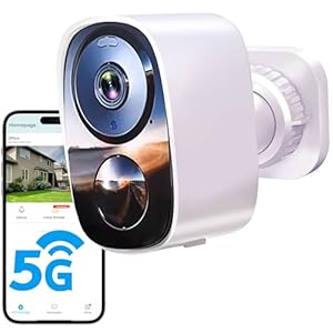 2025 Upgraded 2K Security Cameras Wireless Outdoor, Free Cloud Storage, 1-6 Months Battery Life, Waterproof, 2-Way Talk, AI Motion Detection Spotlight Siren Alarm Cameras for Home Security