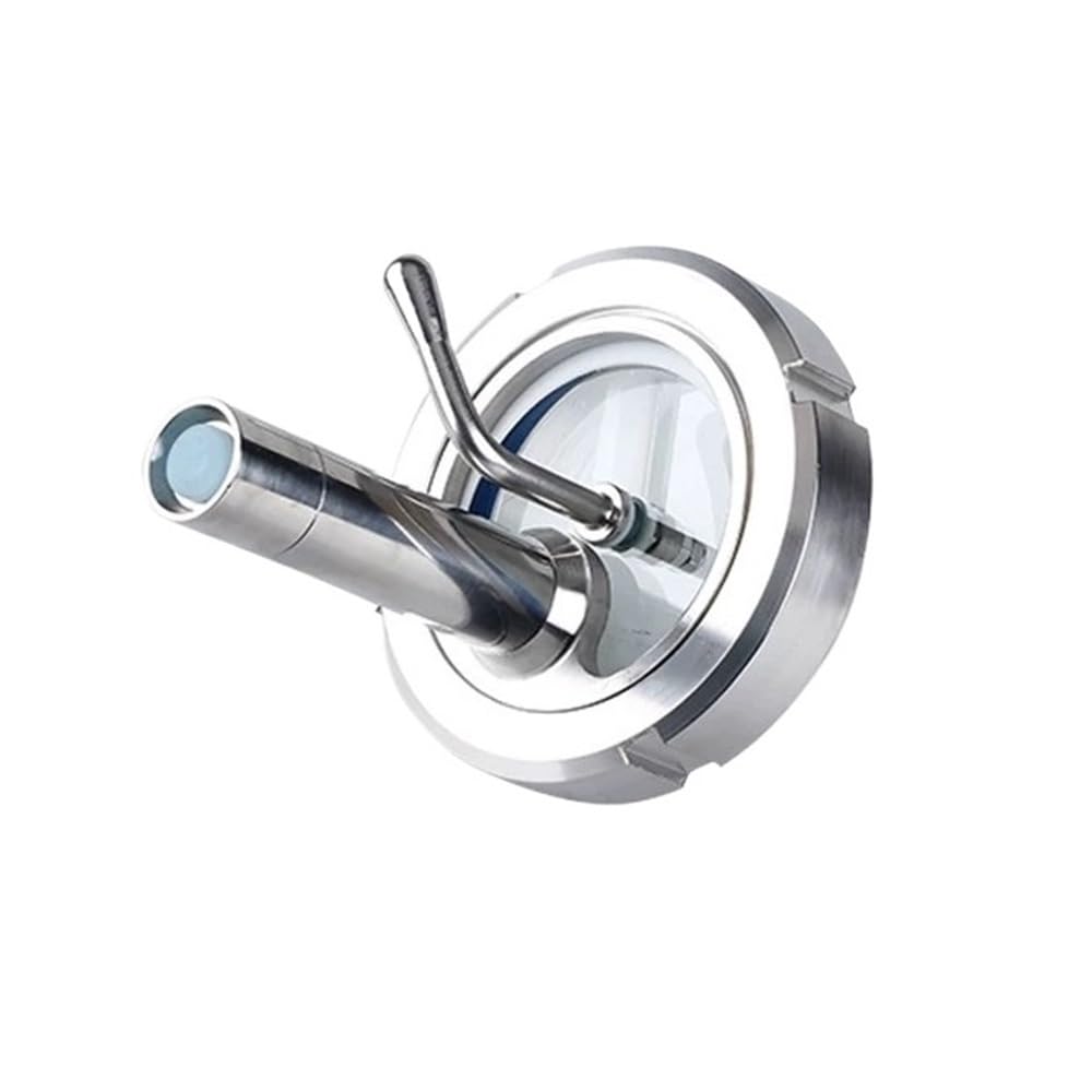 Dioptrien mit Scheibenwischer und Taschenlampe, DN100 Sanitär-Schauglas, rundes Sicht-Schauglas SS304, 1 Stück (102 mm)(102mm)