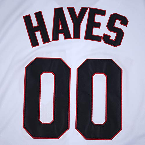 borizcustoms Willie Mays Hayes 00 Baseball Jersey Stitch Sewn White miniatura 3
