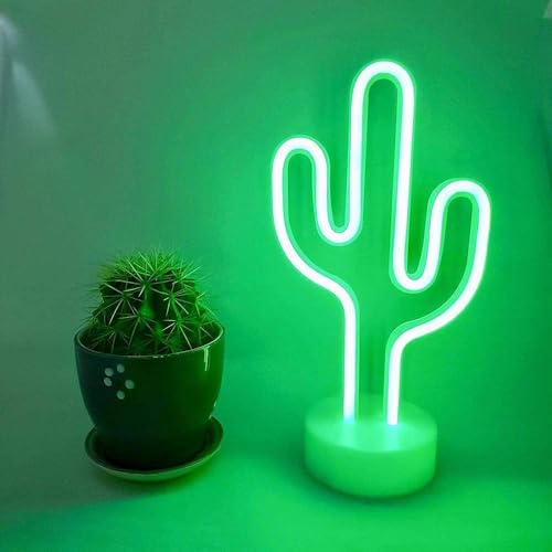 Lámpara de mesa de noche neón con luz LED USB miniatura 7