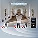 Retekess T130 Wireless Tour Guide System, Church Translation System, Easy to Set Up, Clear Sound Quality, Tour Guide Headsets for Plant Tour, School (1 Transmitter 15 Receivers)