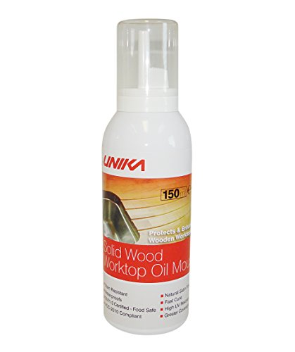 Unika Madera Maciza encimera petróleo Mousse, Multicolor