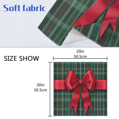 Servilletas de Tela Pack x6 20x20" Poliéster Satín miniatura 2