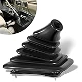 Camoo Manual Transmission Shifter Boot Compatible with 1999-2007 Ford F-250 F-350 F-450 F-550 Super Duty, ZF6 Transmission Shifter Boot, Gear Shift Lever Rubber Knob Boot, OEM Part Number F81Z7277BB