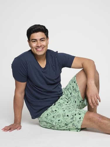 Peanuts Mens Snoopy All Over Print Lounge Pajama Pants or Shorts3