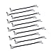 SoundOriginal 10PCS LED 5050 RGB Strip Light Connector 4 Conductor 10mm Wide Strip to Strip Jumper(10pcs/pack)