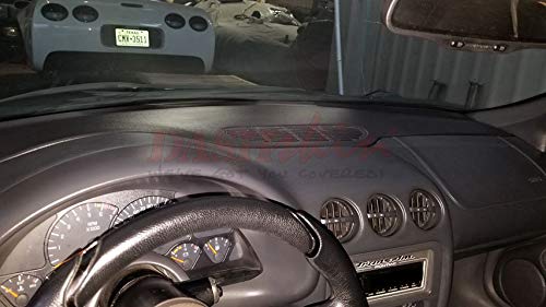 Dashskin American Made Molded Dash Cover Compatible With 97-02 Camaro/Firebird In Black - Easy Cracked Dash Fix #TOP7