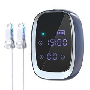 KTS Geavanceerd slaaphulpapparaat, laagfrequente microstroomstimulatie en gepulseerde hypnotische slaaphulp voor volwassenen met angst, migraine en duizeligheid om snelle slaap en diepe rustgevende