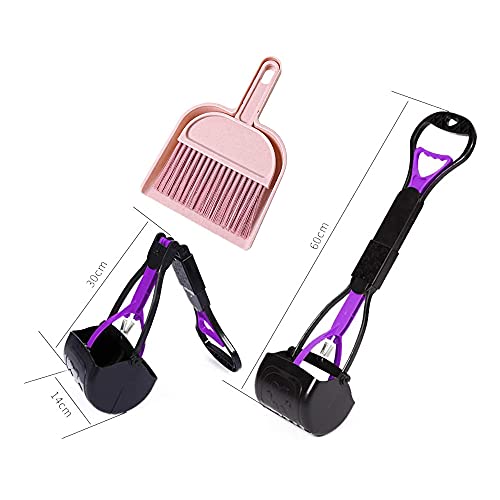 Hundekotschaufel AMZMUKAUP 60 cm für Haustiere