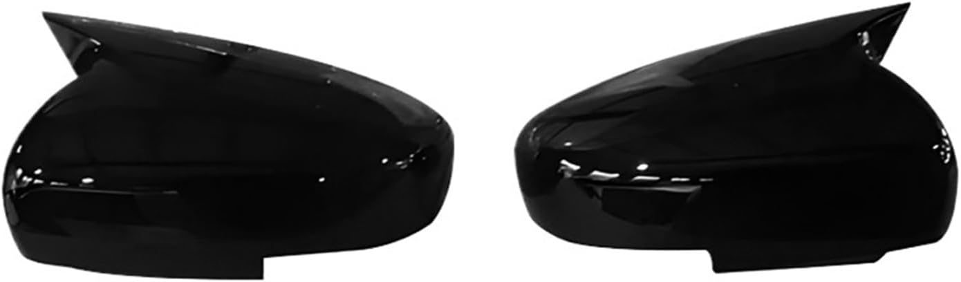 Car Side Door Mirror Cover Trim ABS Rearview Side Mirror Covers Auto Decoration Compatible With Suzuki Swift 2018-2025(Glossy Black)