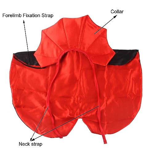 Disfraz para perro Capa Vampiro Halloween Talla L miniatura 2
