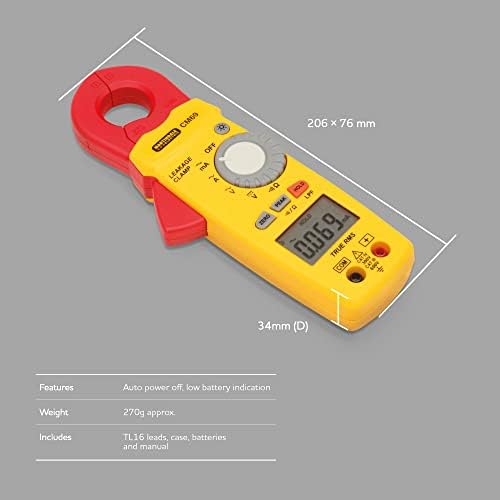 Martindale MARCM69 CM69 AC TRMS Earth Leakage Clamp Meter