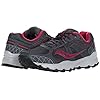 Saucony Women's Grid Raptor TR 2 Running Shoe, Charcoal/Pink, 9