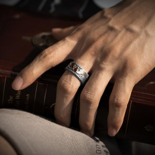 Starforged Blood Angels of Sanguinius Space Marines Men's Fashion Jewelry Sterling Silver Rings4