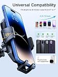 Universal Phone Holder for Car Support Cellulaire Auto Cell Phone Holder Mount Compatible with All 4-7’’ Cellphones