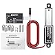 Justech Micro Linear Actuator 12V 30N Linearantrieb Motor 30mm Mini Electric Lineartechnik für Auto Auto RV Elektrischer Türöffner Linearmotor Linearantrieb 30N 30mm Linearaktuator Motor