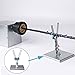 AMLESO Universal Fishing Machine Pole Support Stand Rod Portable Metal Material Fishing Rod Repair Machine