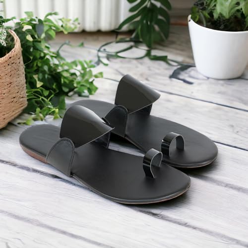 Image of DFR Women Casual Cushioned Flat Slippers Woman