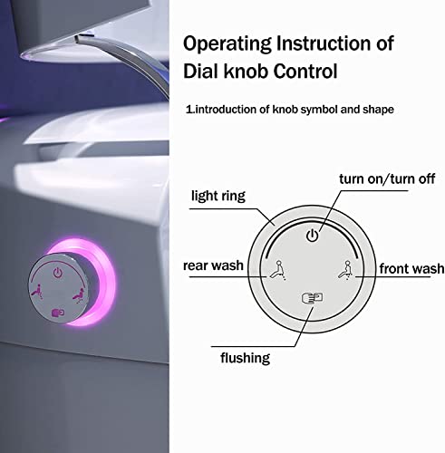 Cosvalve-Smart-Toilet-Bidet-Toilet-Foot-Sensor-Flushing-Remote-Control-Auto-Flushing-One-Piece-Toilet-Remote-Control-Heated-Seat