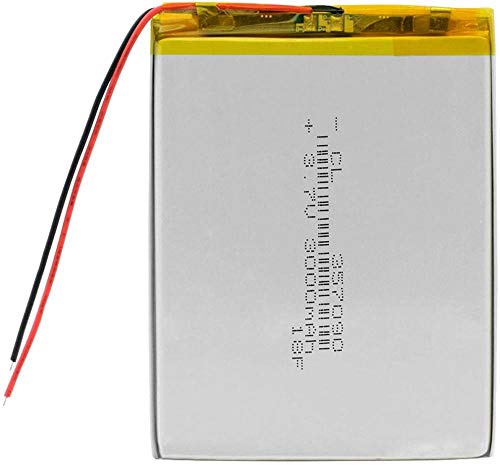 3.7 v 357090 Batterie au Lithium 3000 mah lipolymère Batteries Rechargeables cellules pour Mp5 DVD GPS caméra Tablette e-Book 1 pièce-1 pièce Cover