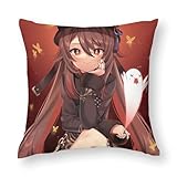 Photo Gallery fhiltnmwc hu tao genshin impact, federa decorativa per cuscino, 40 x 40 cm, quadrata, per soggiorno, camera da letto, divano, auto Photo Gallery fhiltnmwc hu tao genshin impact, federa decorativa per cuscino, 40 x 40 cm, quadrata, per soggiorno, camera da letto, divano, auto