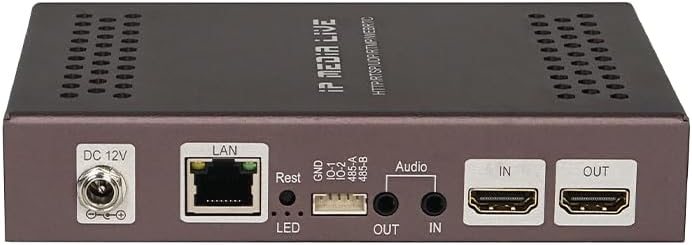 Real Time Display Screen USB UVC to SRT RTMP HTTP HLS HDMI Webrtc Video Recorder 1080 60fps H264 H265 IPTV IP RS232 Encoder for enterprices IPTV Solutions, Live Broadcasting, Education etc