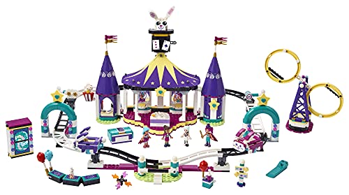 Friends Magical Funfair Roller Coaster 41685 Building Kit; Pretend Playset for Kids Who Love Theme Park Toys; New 2021 (974 Pieces) - Lego - Immagine 1