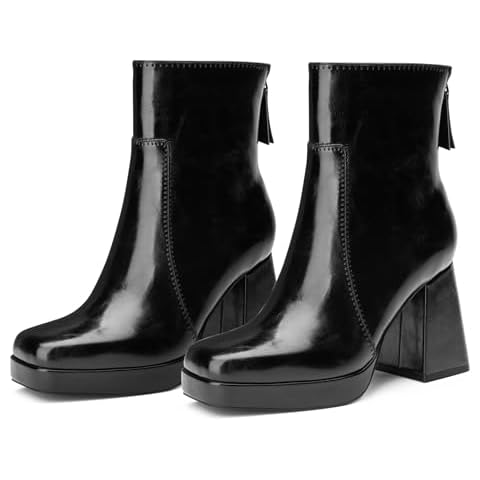 Trary Women's Platform Ankle Boots Cover