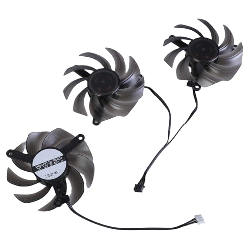 Ventilador de GPU de 80 mm TH8015S2H-PCC01 para reparar ruido en RTX 3080Ti