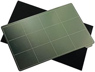 DAVBIR 224x129mm Spring Steel Build Plate Magnetic Base for UV Resin Light Curing Printing Perfection (Color : 2 Sets, Size : 204x129mm)