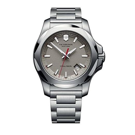 Victorinox Swiss Army unisex analog kvarts klocka med rostfritt stål armband 241739