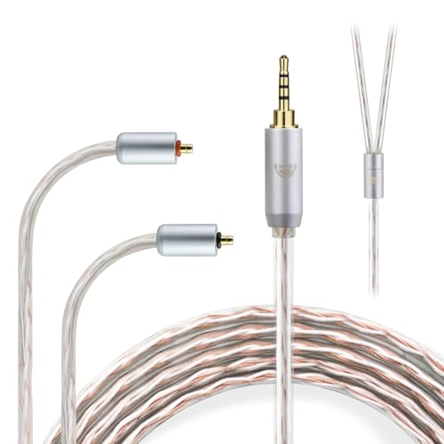 okcsc JBX ���P�[�u�� IPX LINUM BAX T2�R�l�N�^ �C���z���P�[�u�� �C���z���E�w�b�h�z���p Westone�p Pro X�V���[�Y Pro X10�EPro X20�EPro X30�EPro X50�ȂǂɓK�� OFC 4�c ����1.2m 