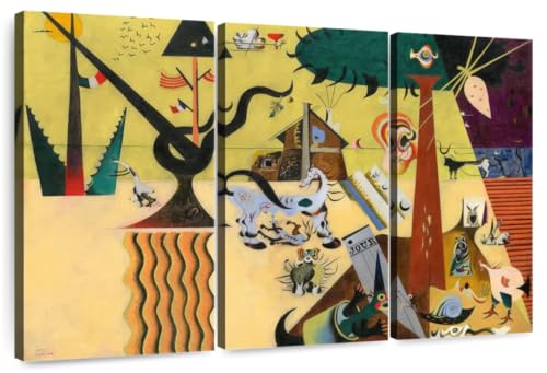 ElephantStock The Tilled Field 3-Piece Wall Art