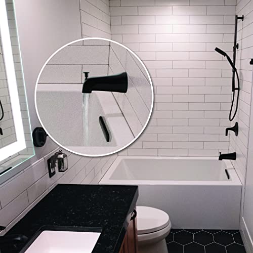 Bec de baignoire Danco 11079 noir mat jet d'eau fluide - 5