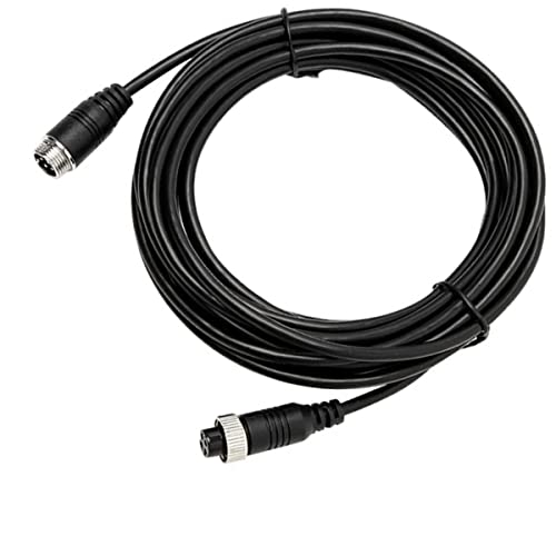 Image of Backup Camera Extension Cable, Car Video 4Pin Aviation Extension Cable, for CCTV Rearview Camera Car Truck Trailer Camper Bus Motorhome Vehicle Backup Monitor Waterproof Shockproof System 10FT /3M
